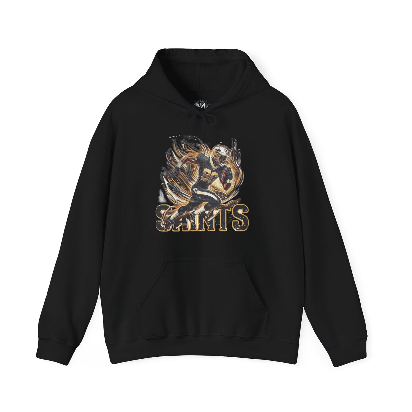 New Orleans Saints Mens American Football Graphic Hoodie