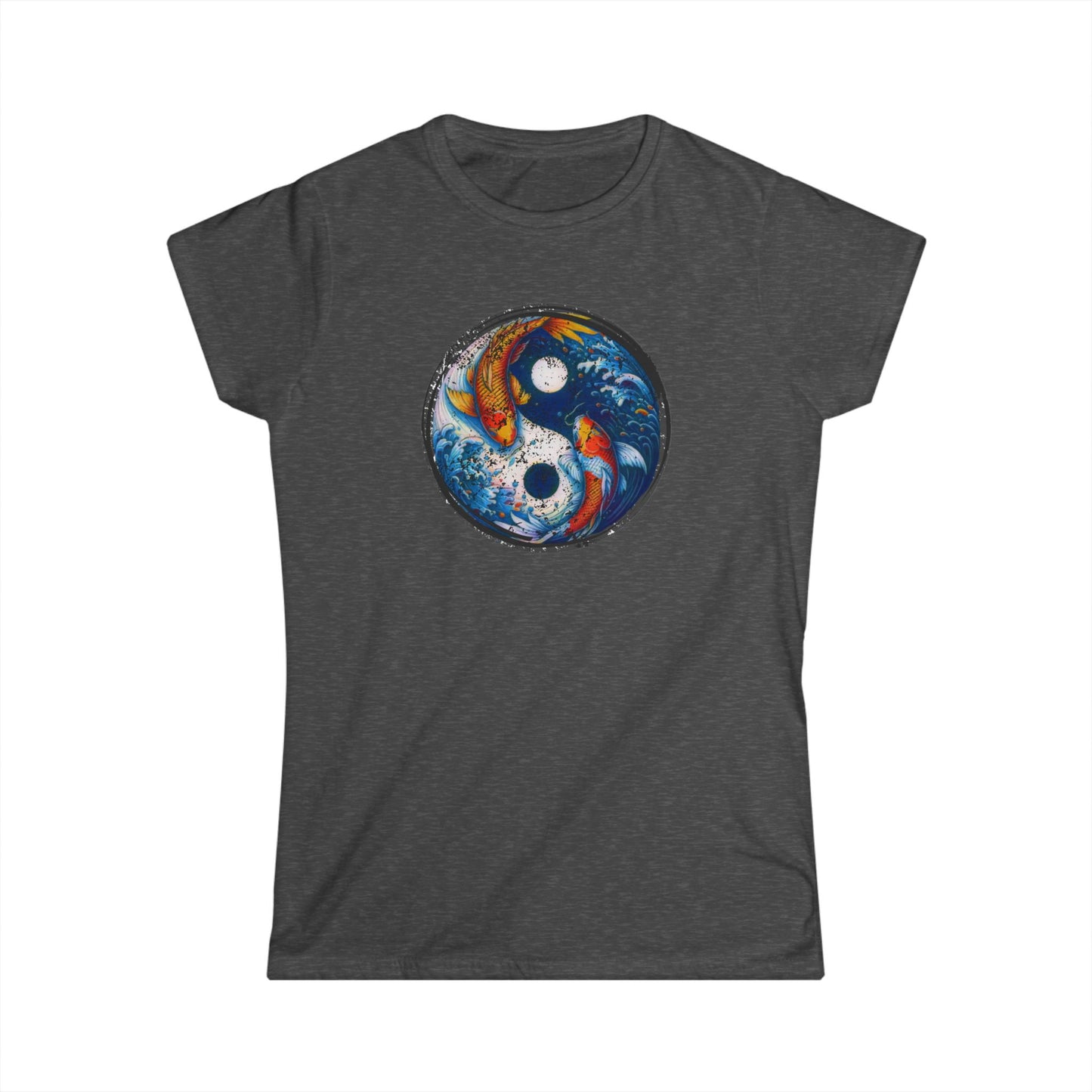Yin-Yang Koi Carp Women's Graphic Tee
