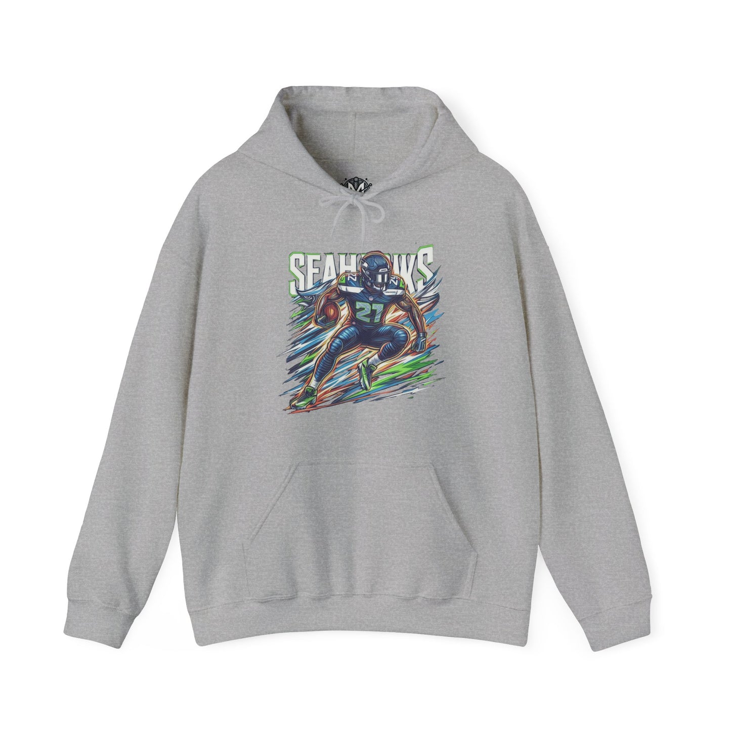 Seattle Seahawks Mens American Football Graphic Hoodie
