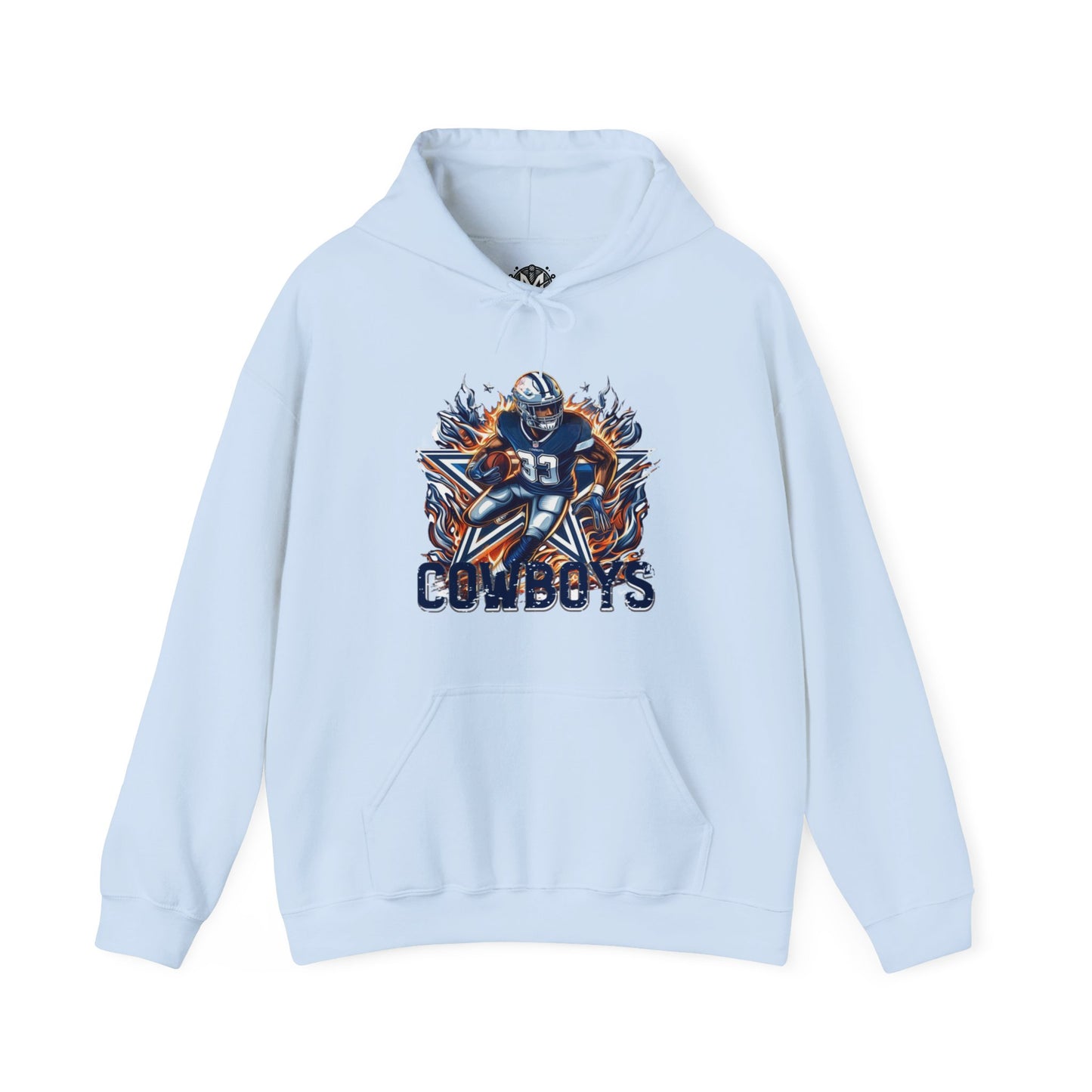 Dallas Cowboys Mens American Football Graphic Hoodie
