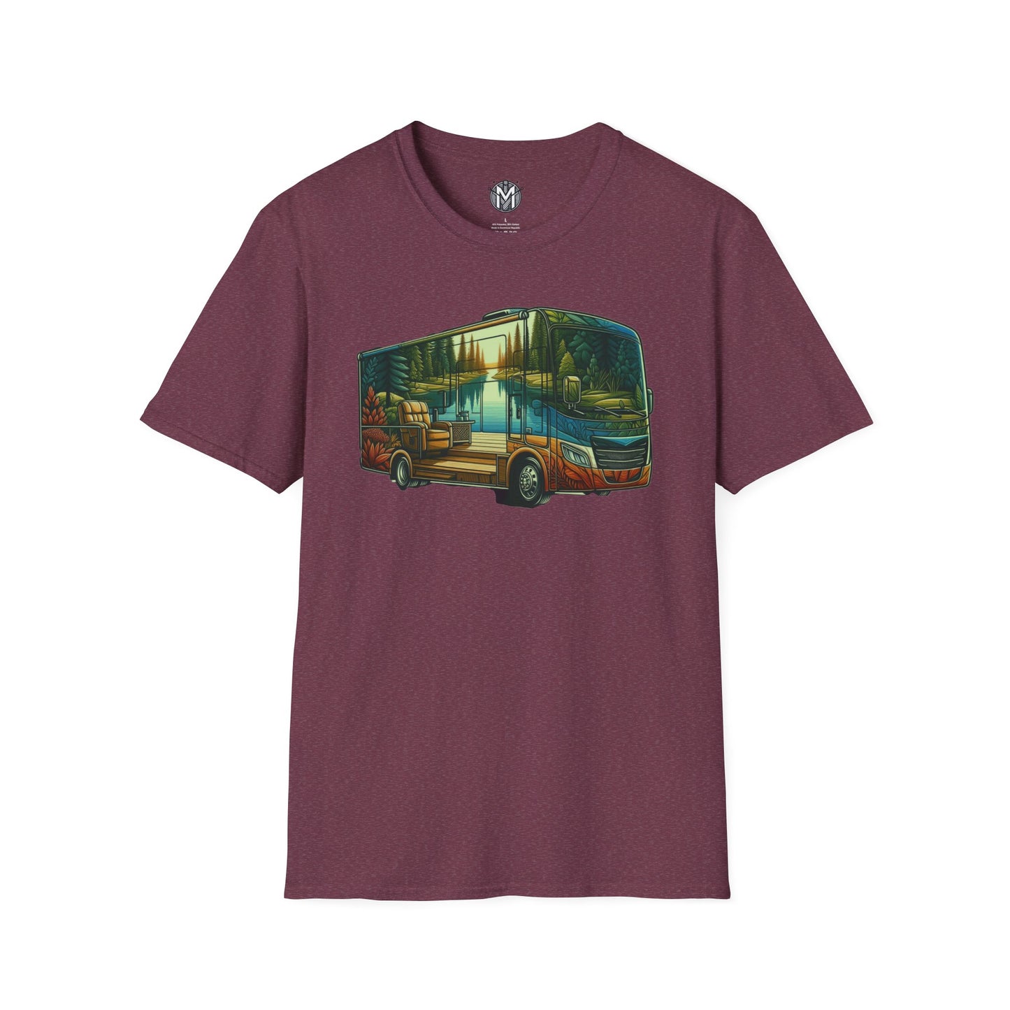 Mens RV Road Trip Adventure Graphic Tee