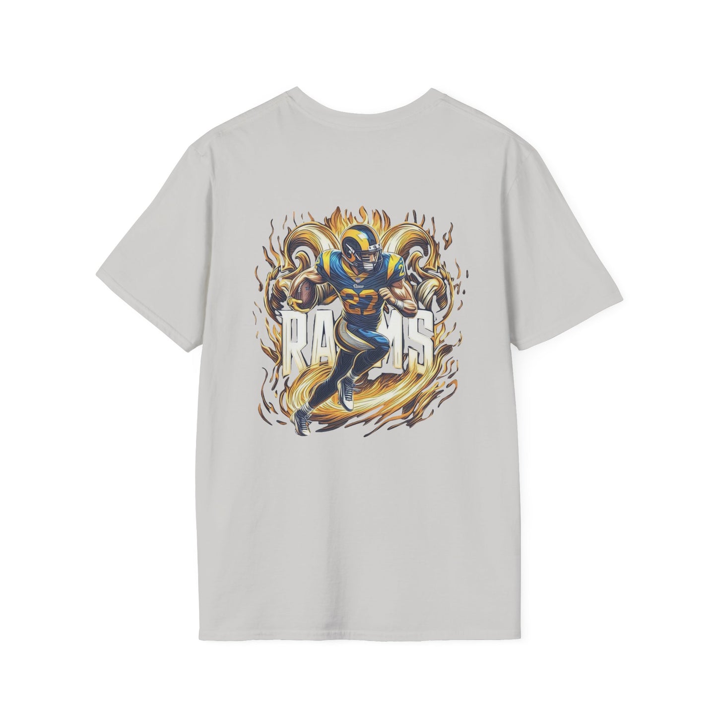 LA Rams Mens American Football Graphic Tee