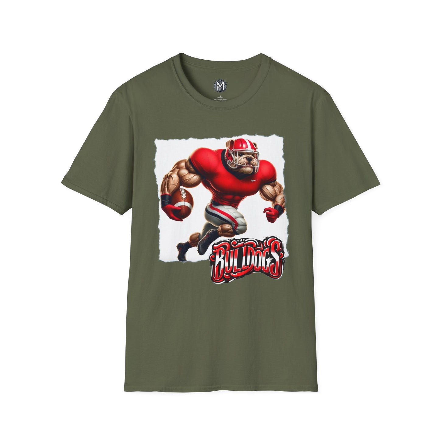 Georgia Bulldogs Mens College Football Graphic Tee