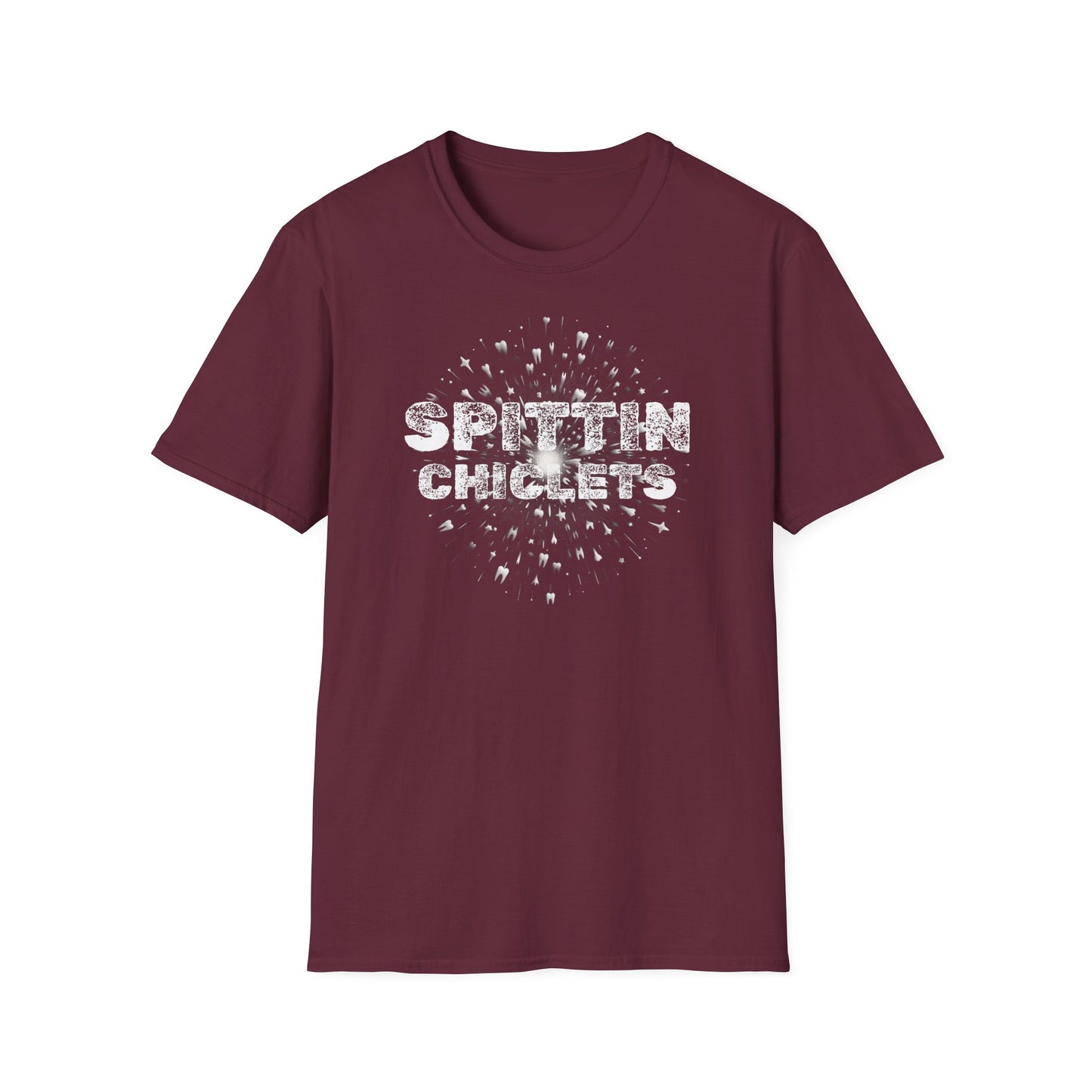 Spittin Chiclets Mens Hockey Graphic Tee
