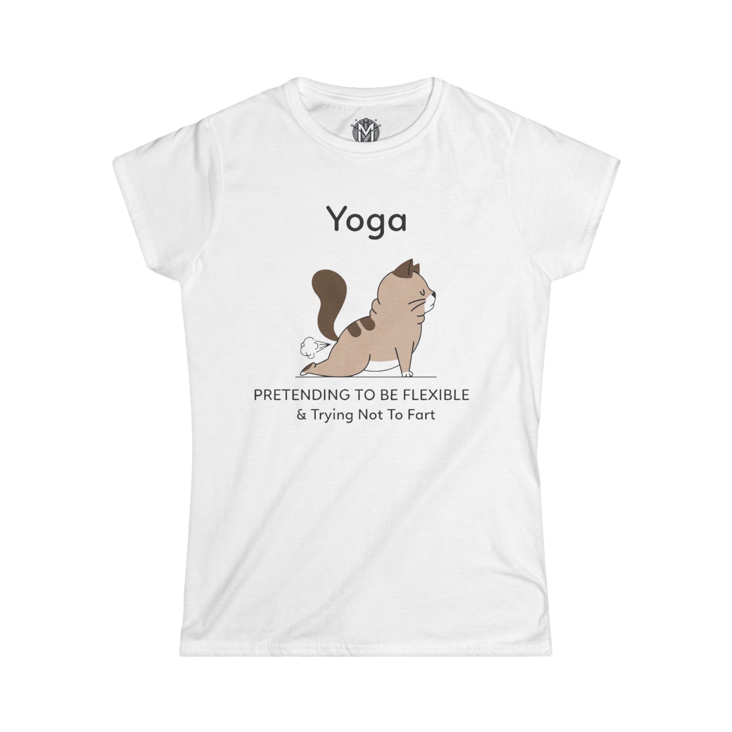 Pretending to be Flexible Womens Yoga Graphic Tee