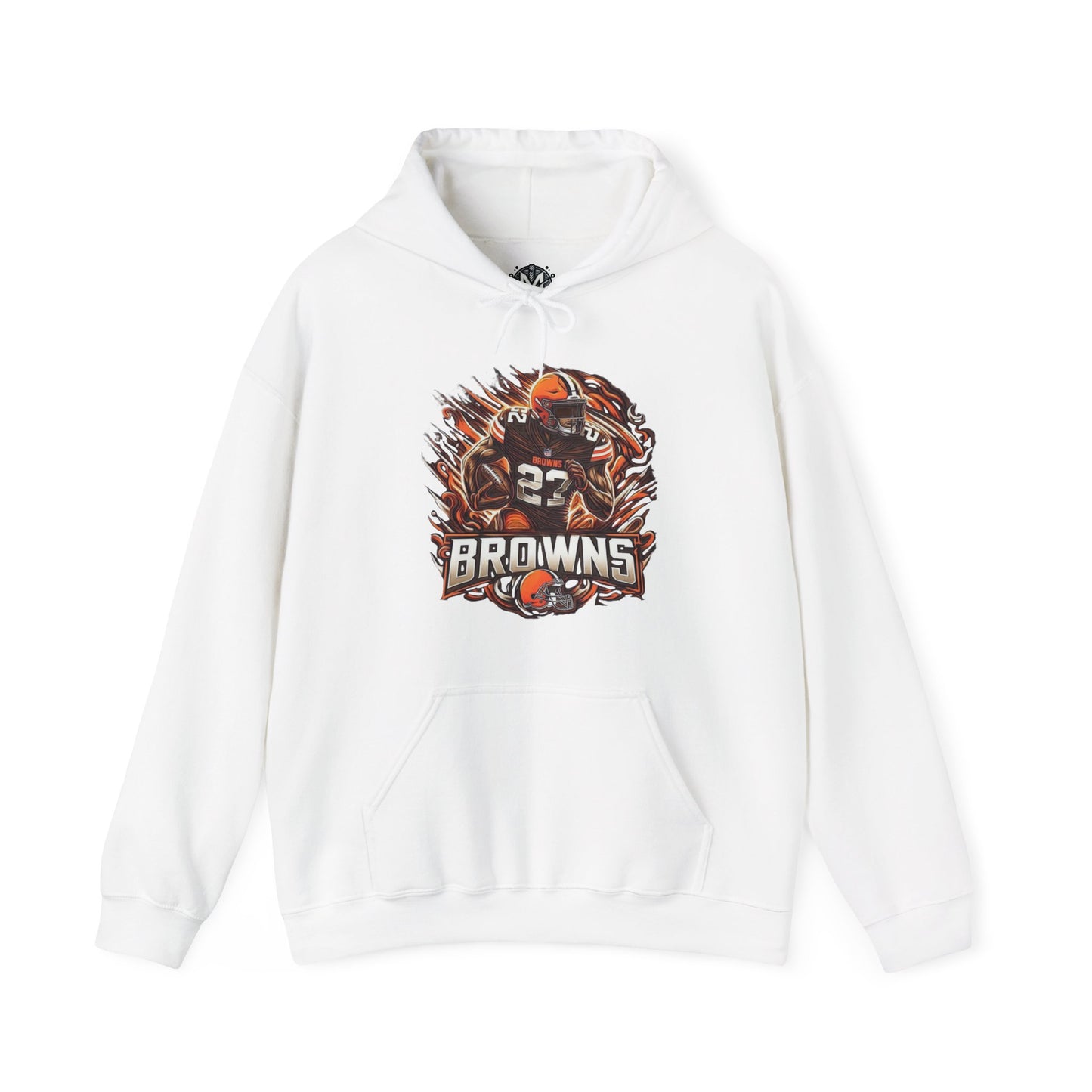 Cleveland Browns Mens American Football Graphic Hoodie
