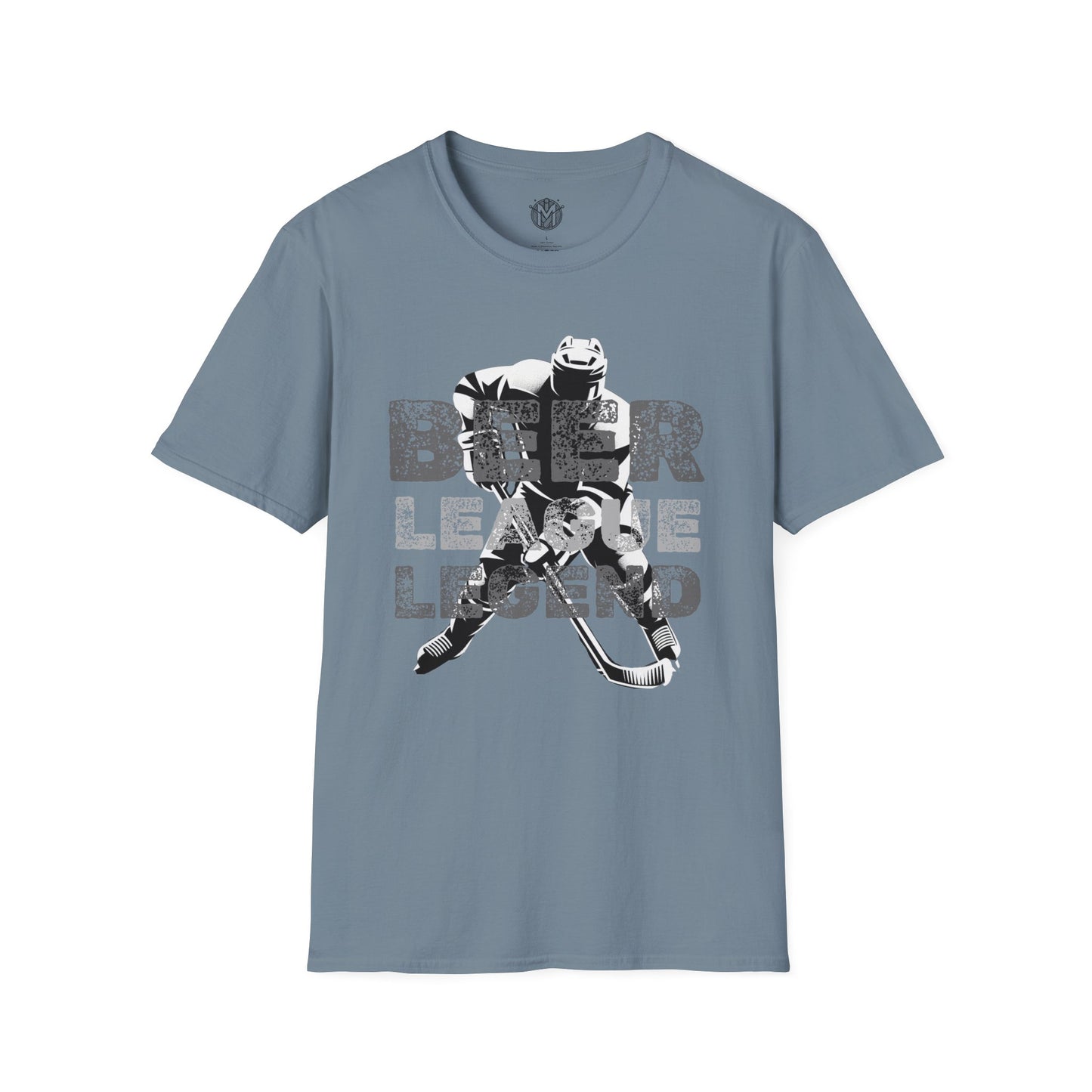 Beer League Legend Mens Hockey Graphic Tee