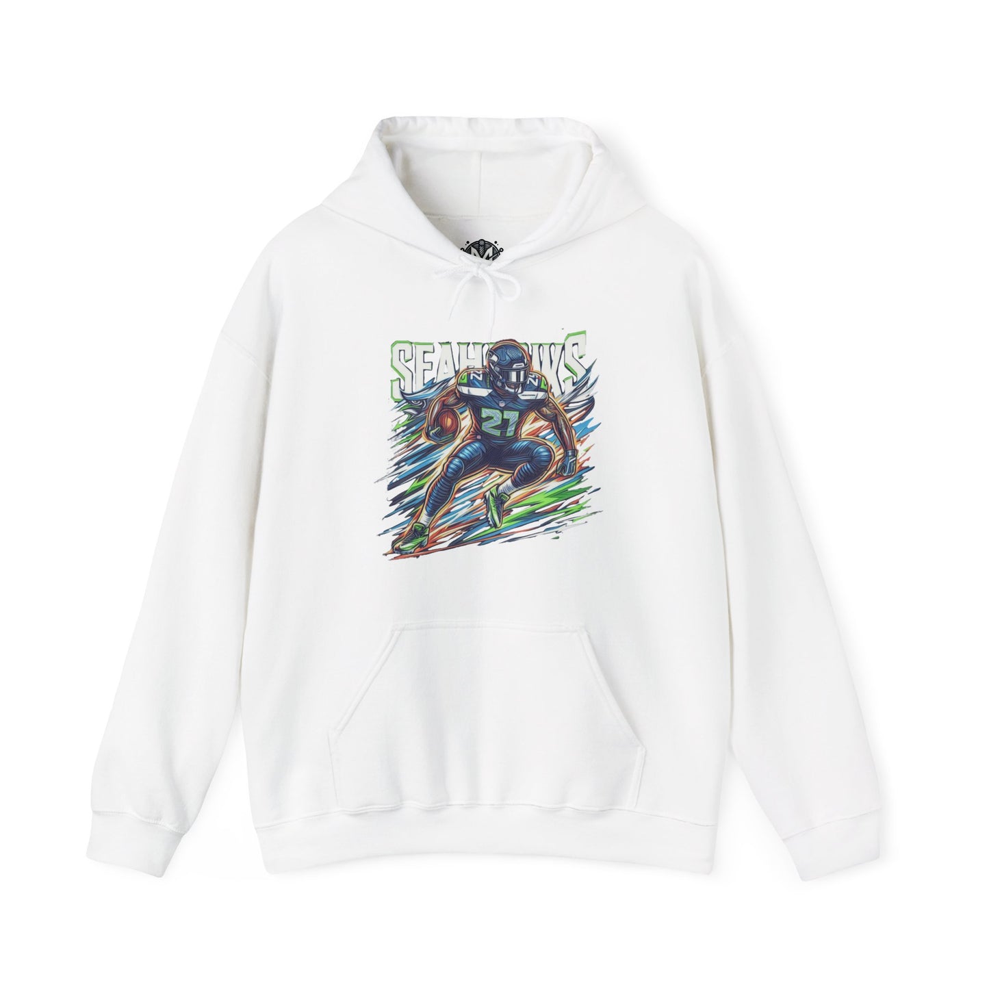Seattle Seahawks Mens American Football Graphic Hoodie