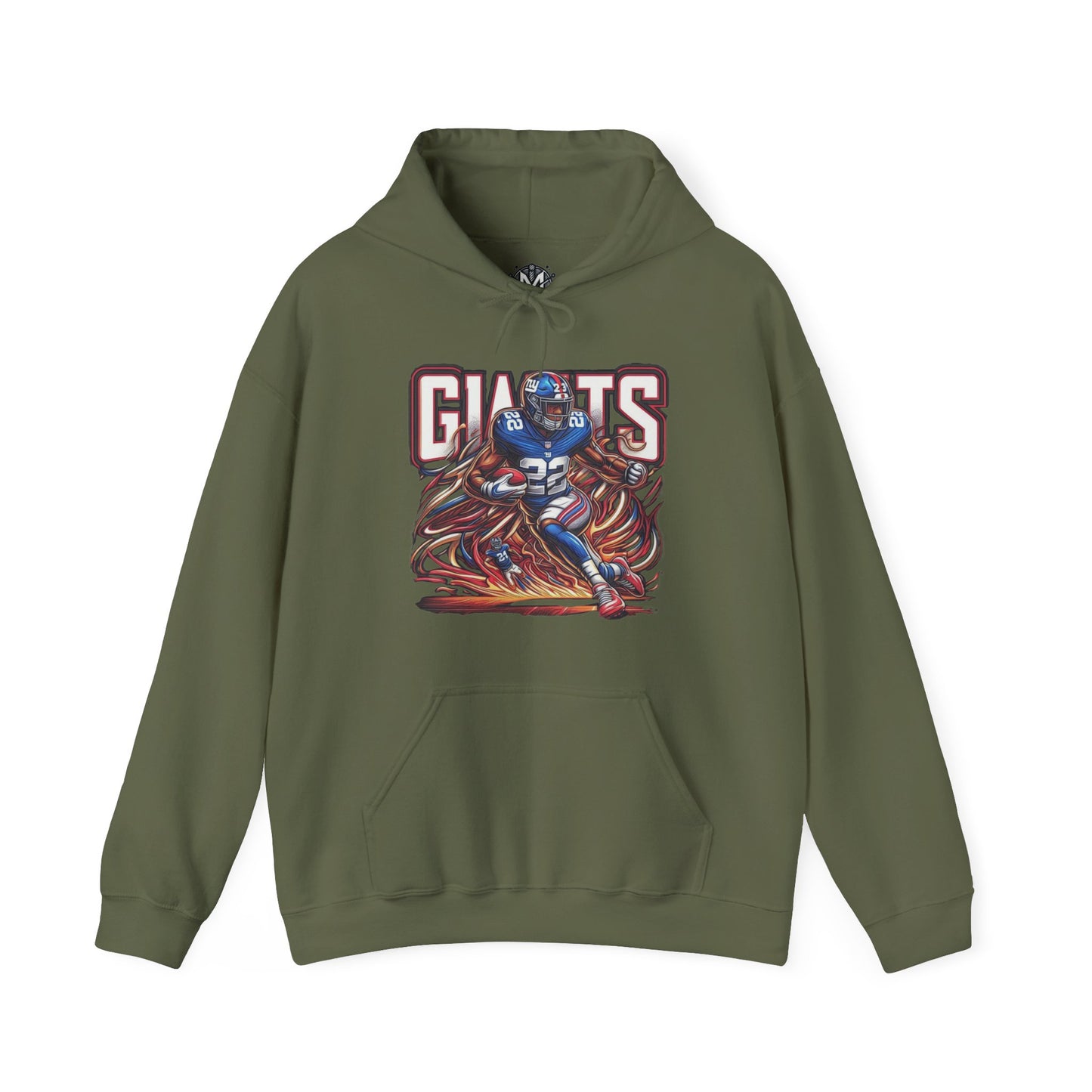 New York Giants Mens American Football Graphic Hoodie