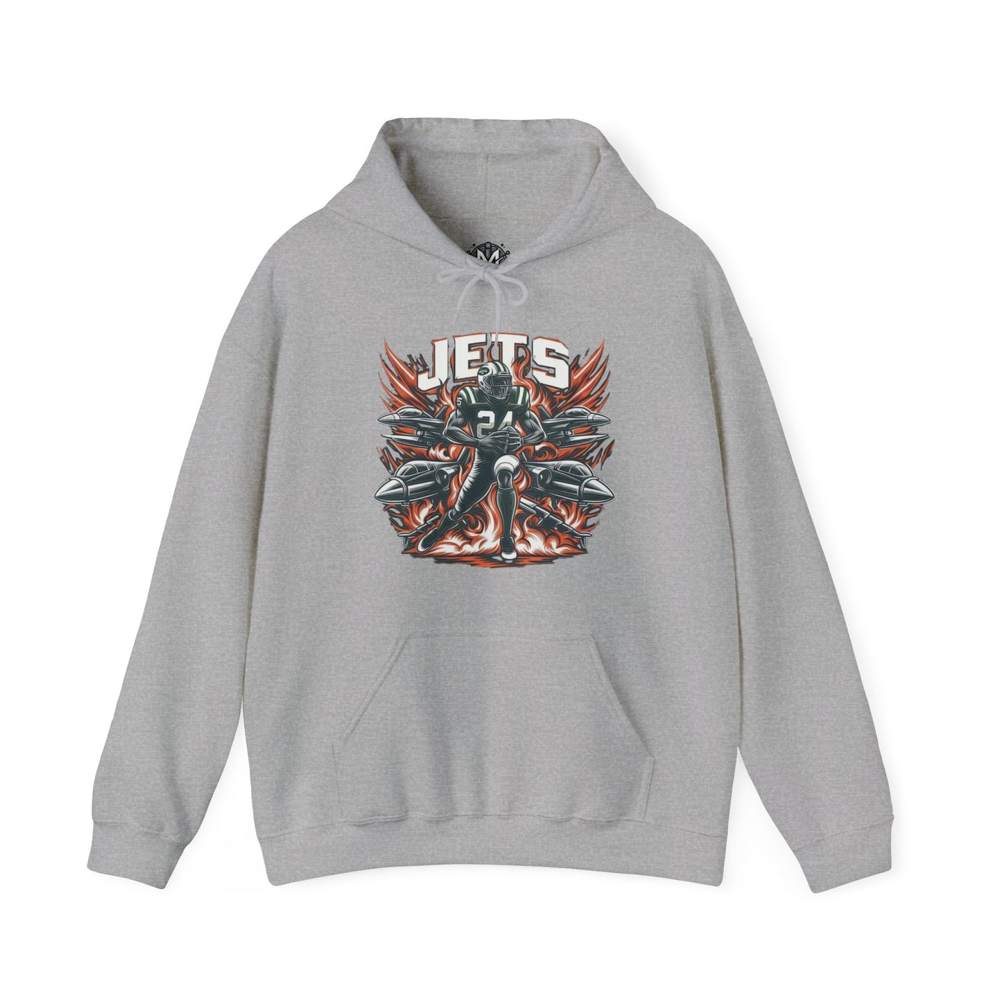 New York Jets Mens American Football Graphic Hoodie