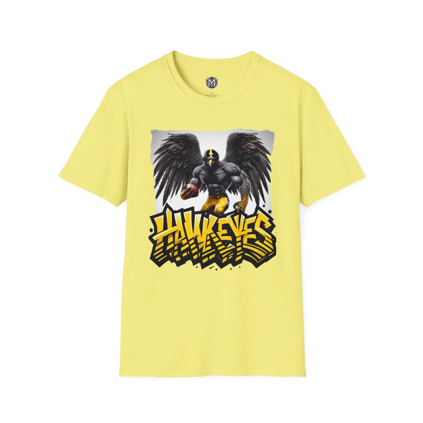 Iowa Hawkeyes Mens College Football Graphic Tee