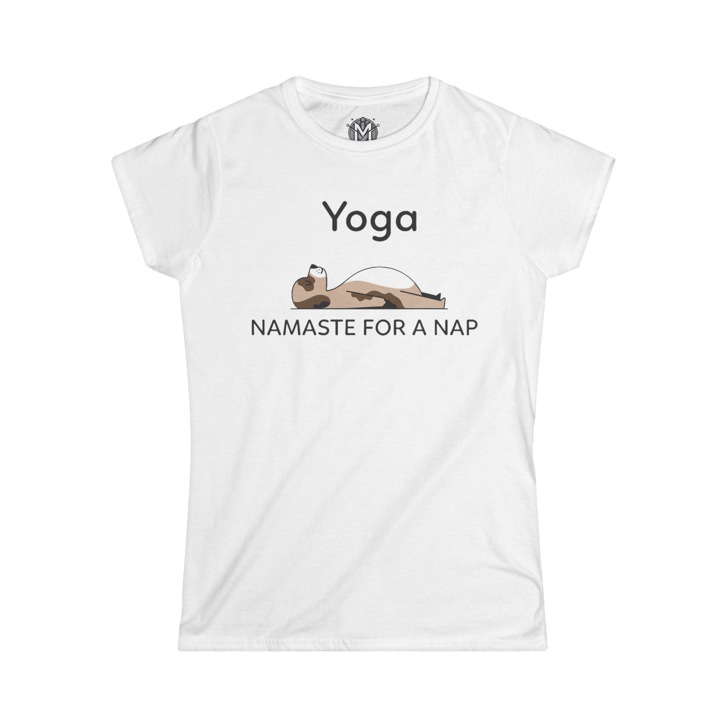 Namaste for a Nap Womens Yoga Graphic Tee