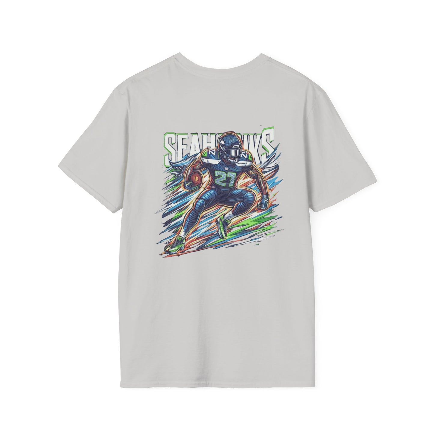 Seattle Seahawks Mens American Football Graphic Tee
