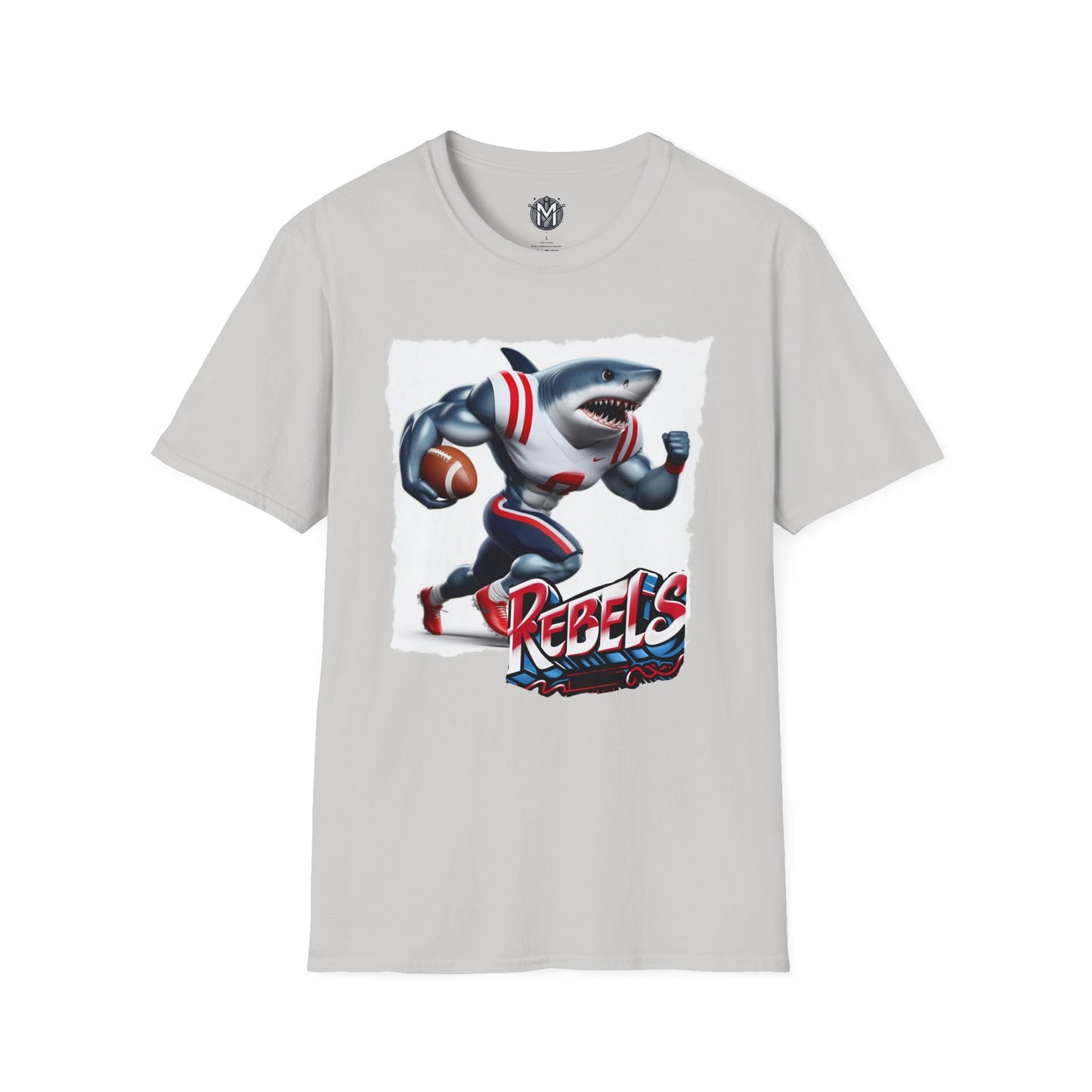 Ole Miss Rebels Mens College Football Graphic Tee
