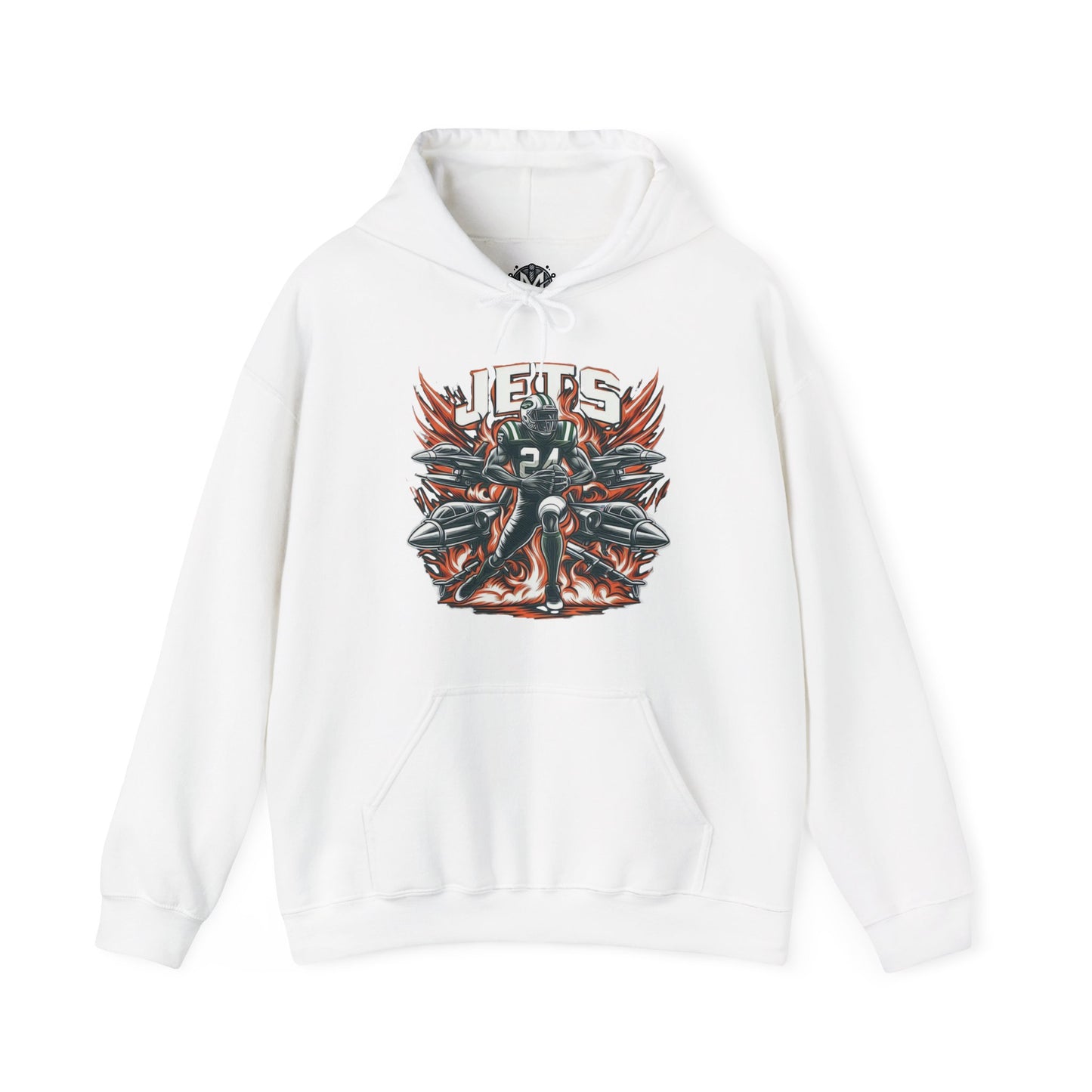 New York Jets Mens American Football Graphic Hoodie