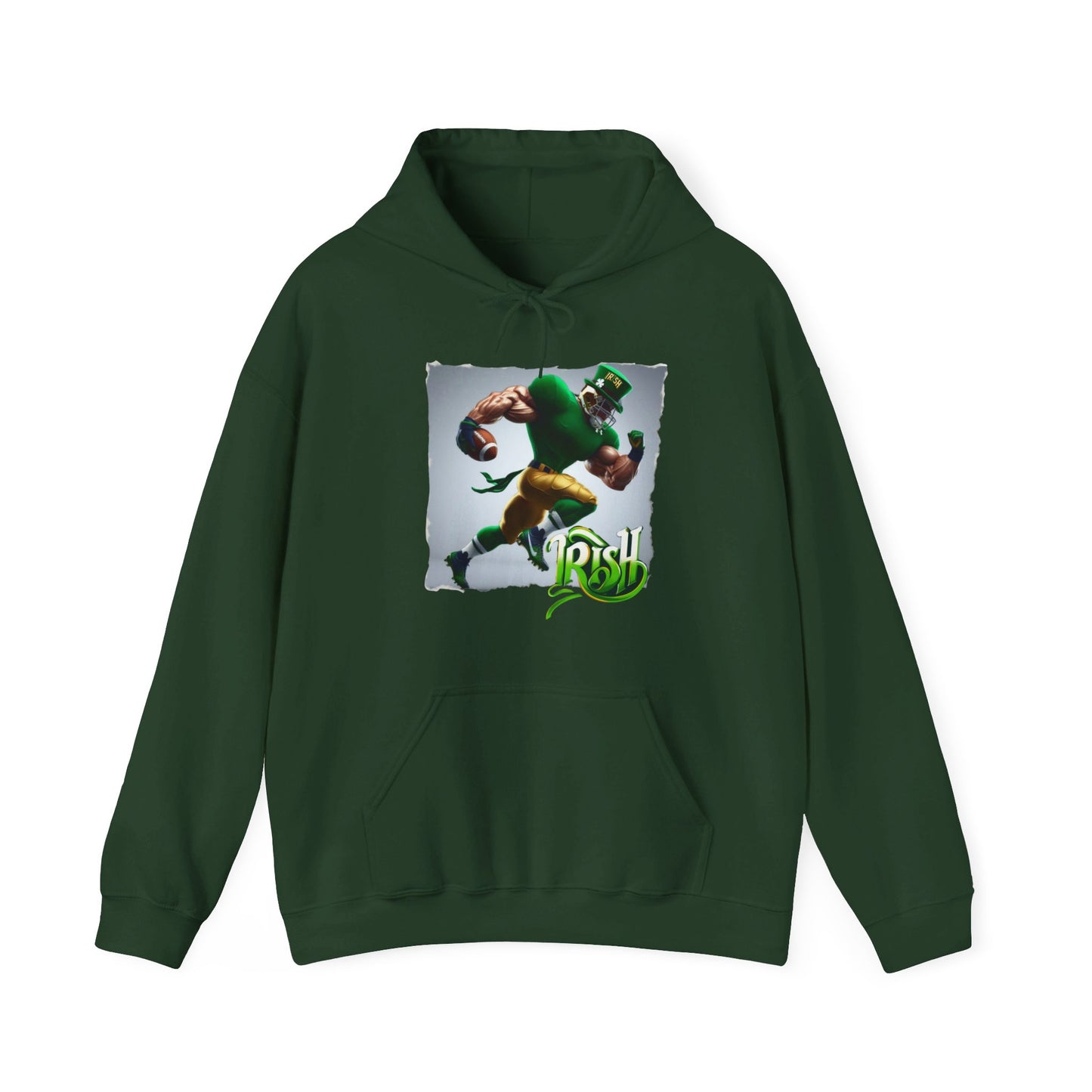 Notre Dame Fighting Irish Mens College Football Graphic Hoodie