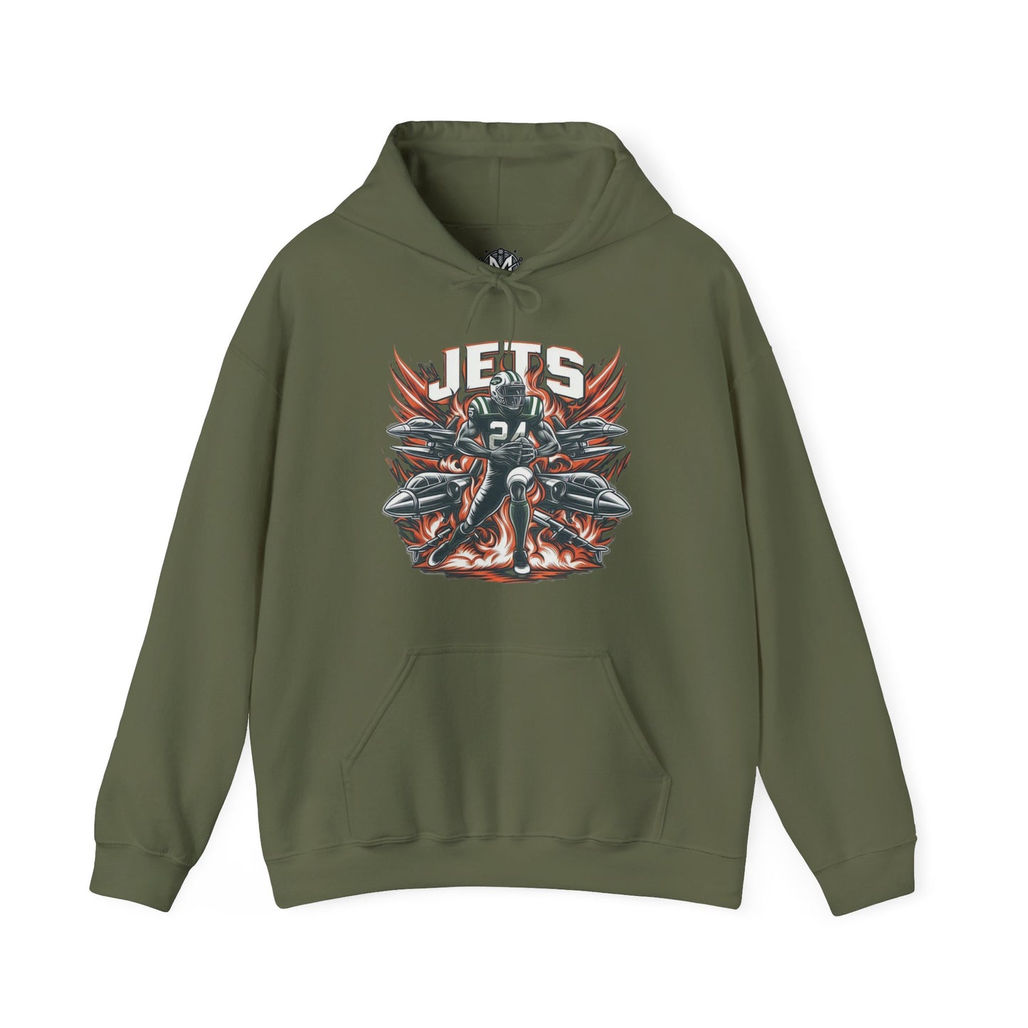New York Jets Mens American Football Graphic Hoodie