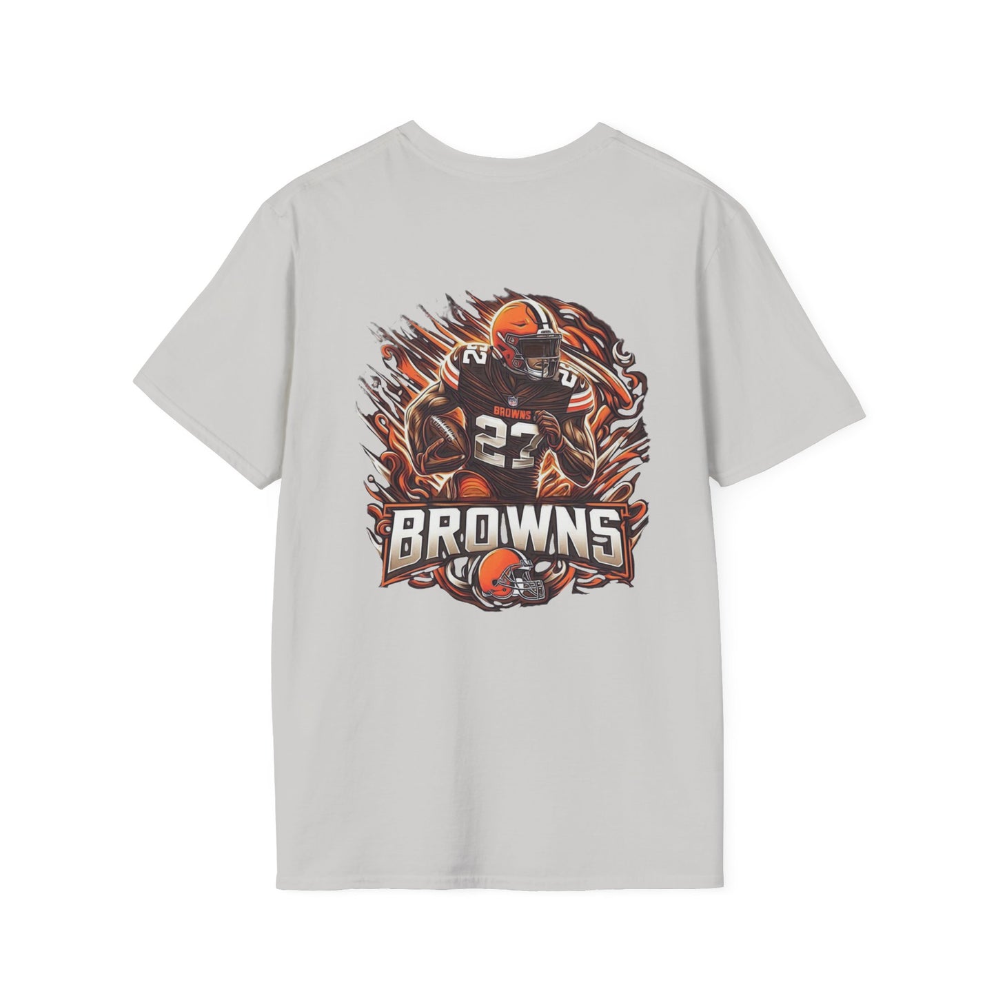 Cleveland Browns Mens American Football Graphic Tee
