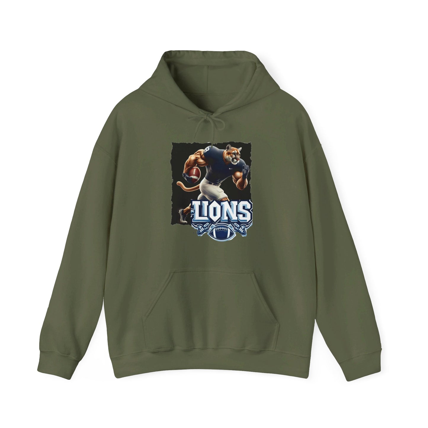 Penn State Lions Mens College Football Graphic Hoodie