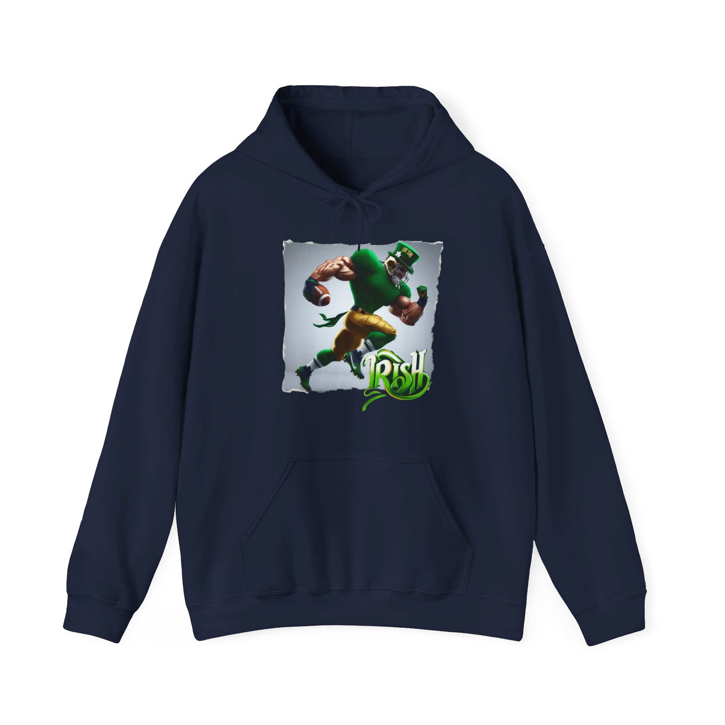 Notre Dame Fighting Irish Mens College Football Graphic Hoodie