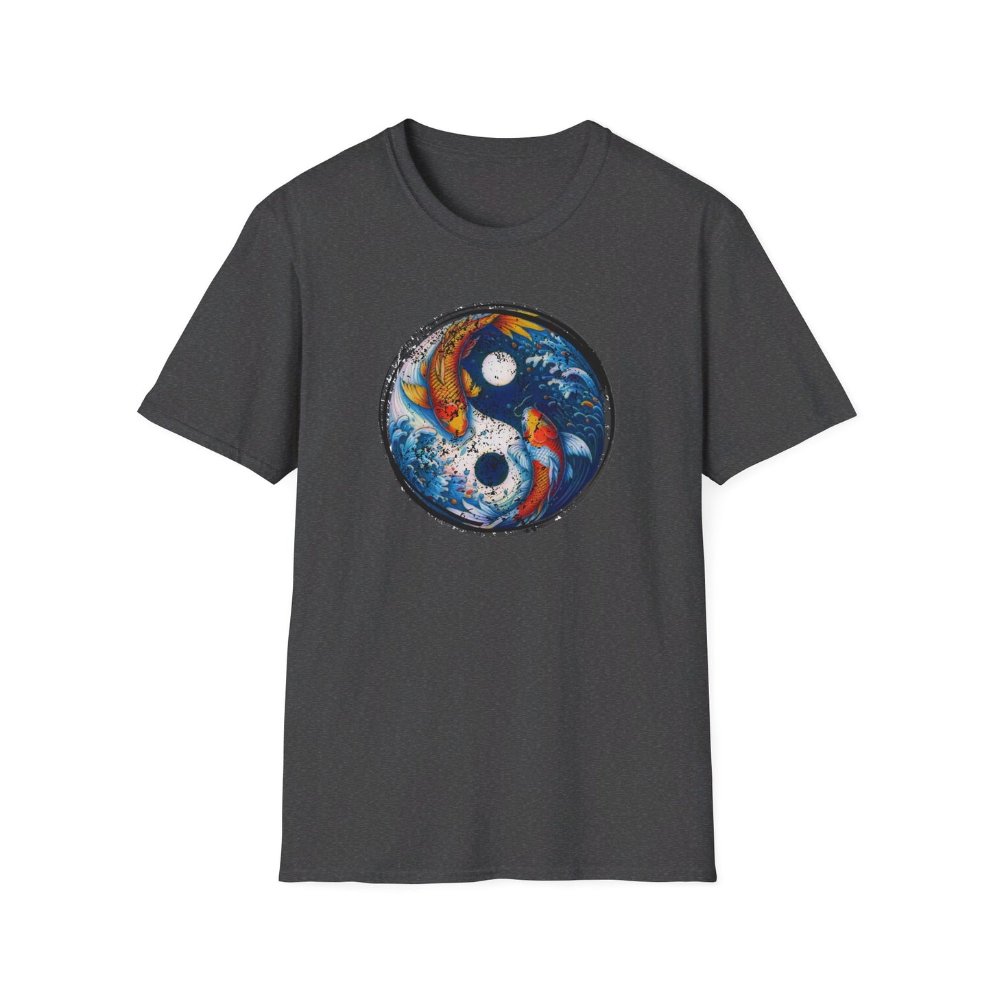 Yin-Yang Koi Carp Men's Graphic Tee