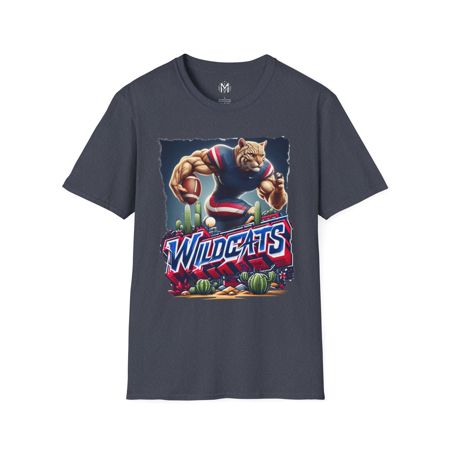 Arizona Wildcats Mens College Football Graphic Tee