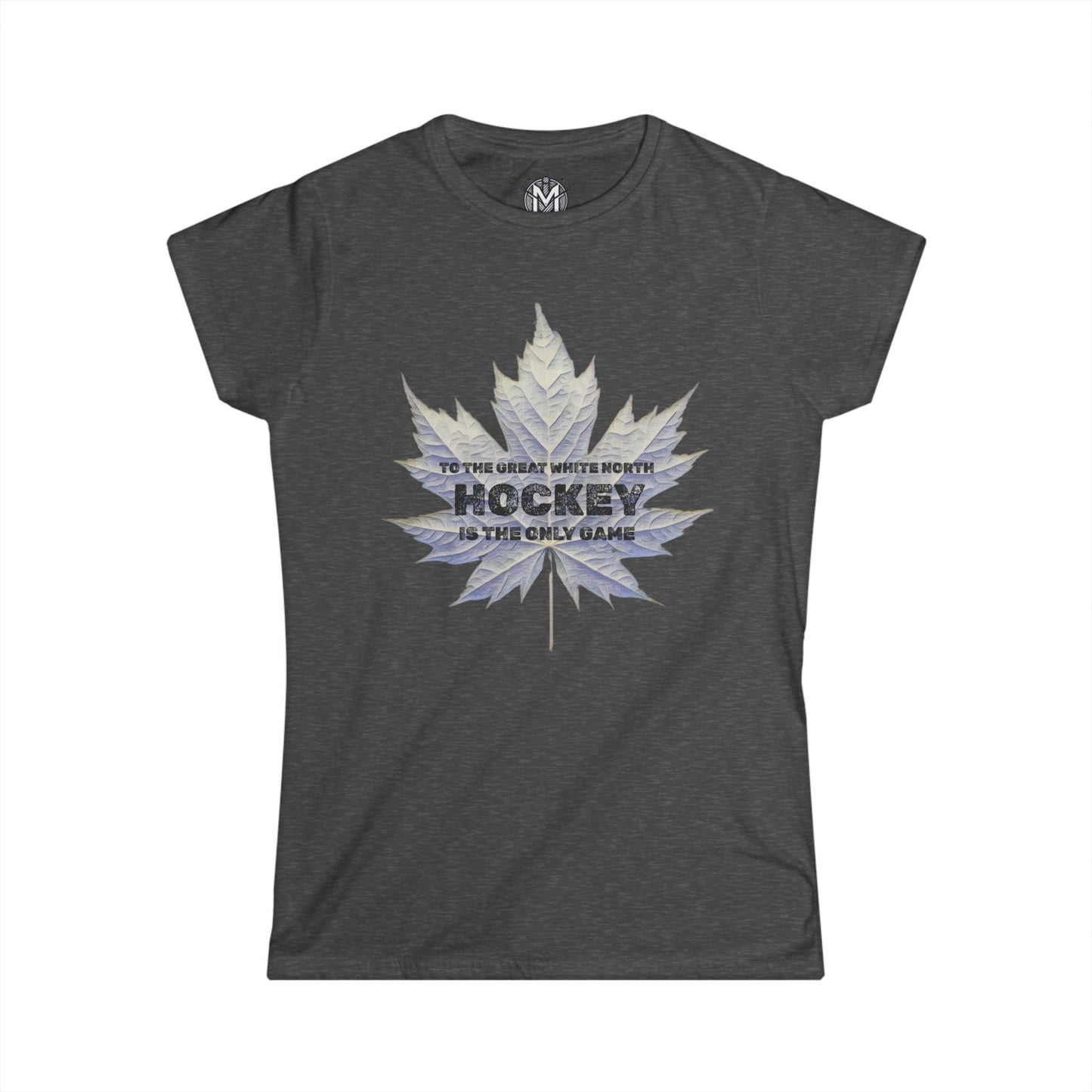 Great White North Spirit Womens Hockey Graphic Tee
