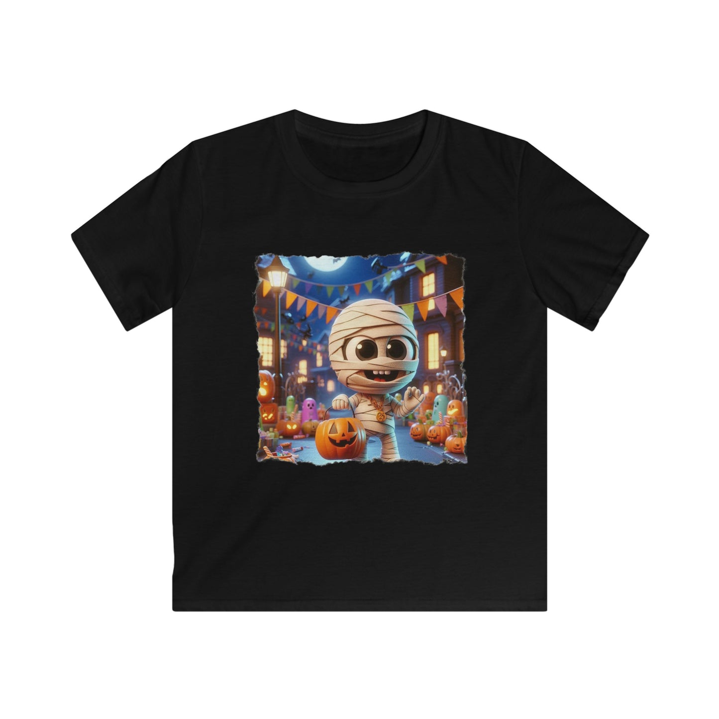 Spooky Mummy Halloween Kid’s Tee