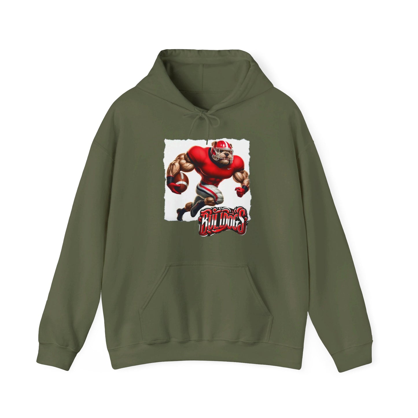 Georgia Bulldogs Mens College Football Graphic Hoodie