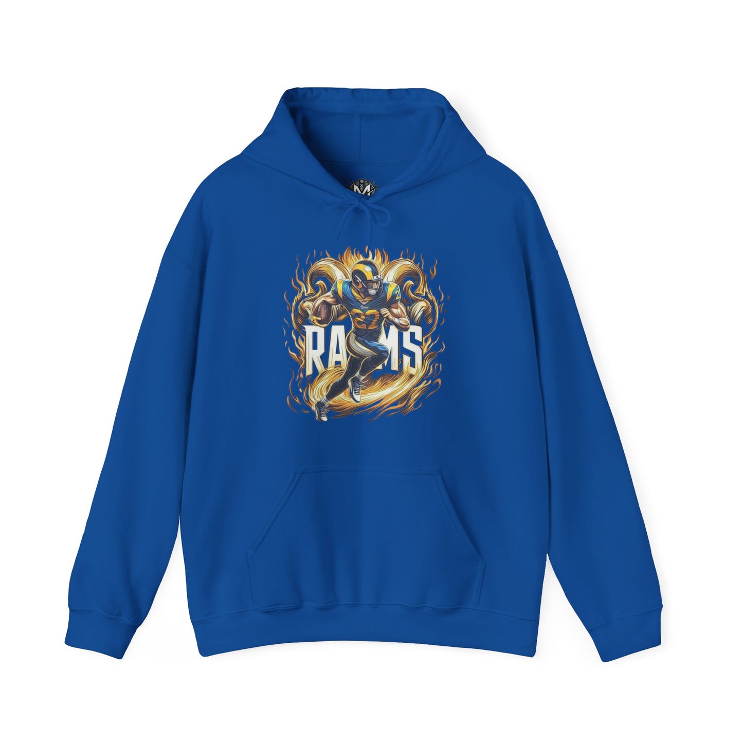 LA Rams Mens American Football Graphic Hoodie