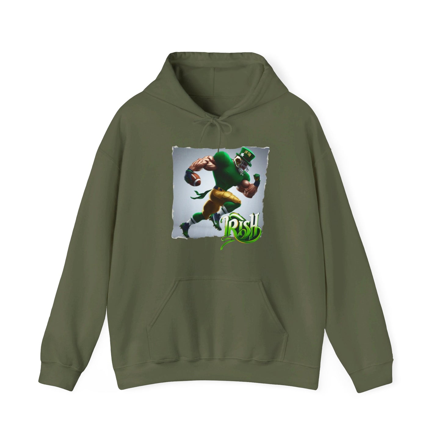 Notre Dame Fighting Irish Mens College Football Graphic Hoodie