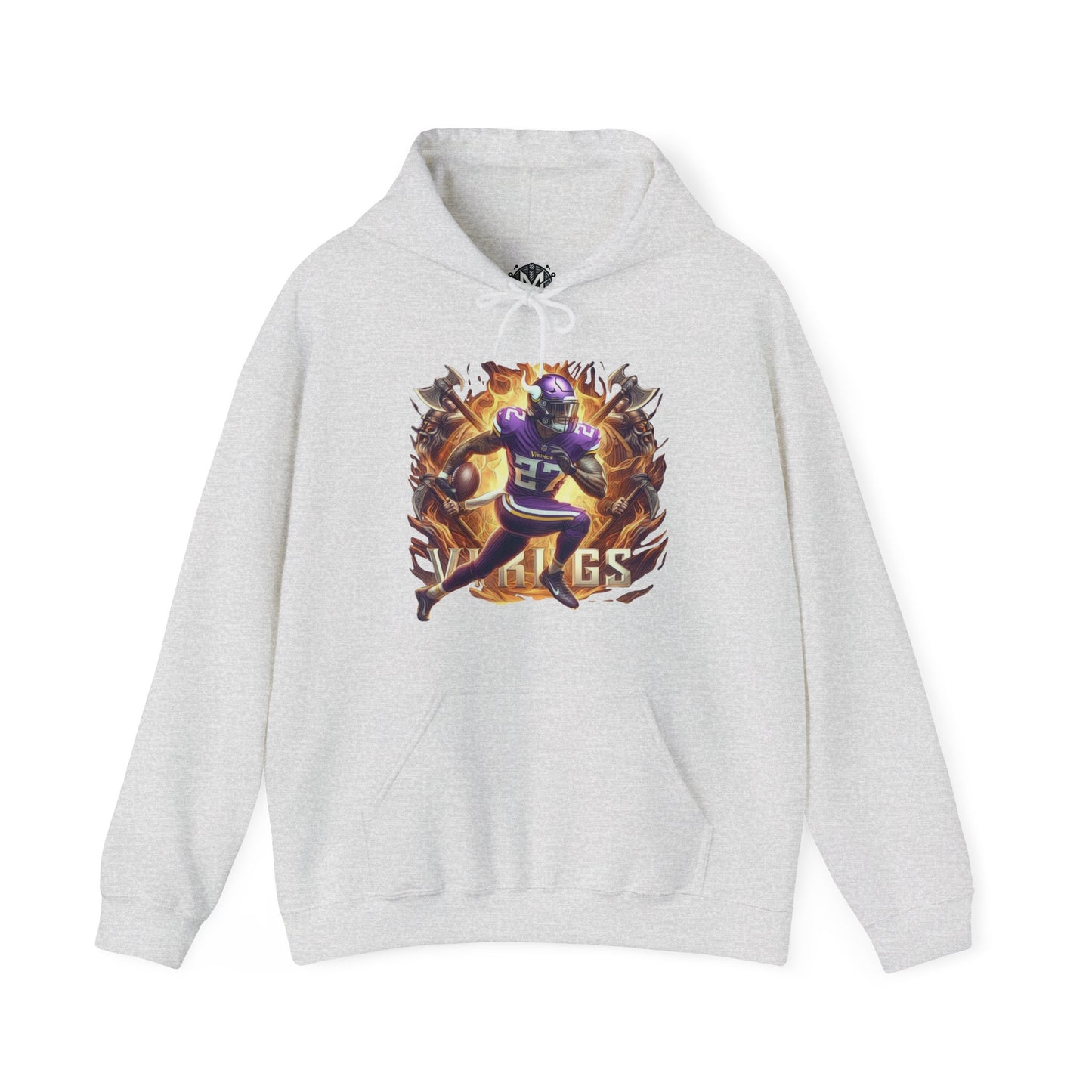 Minnesota Vikings Mens American Football Graphic Hoodie