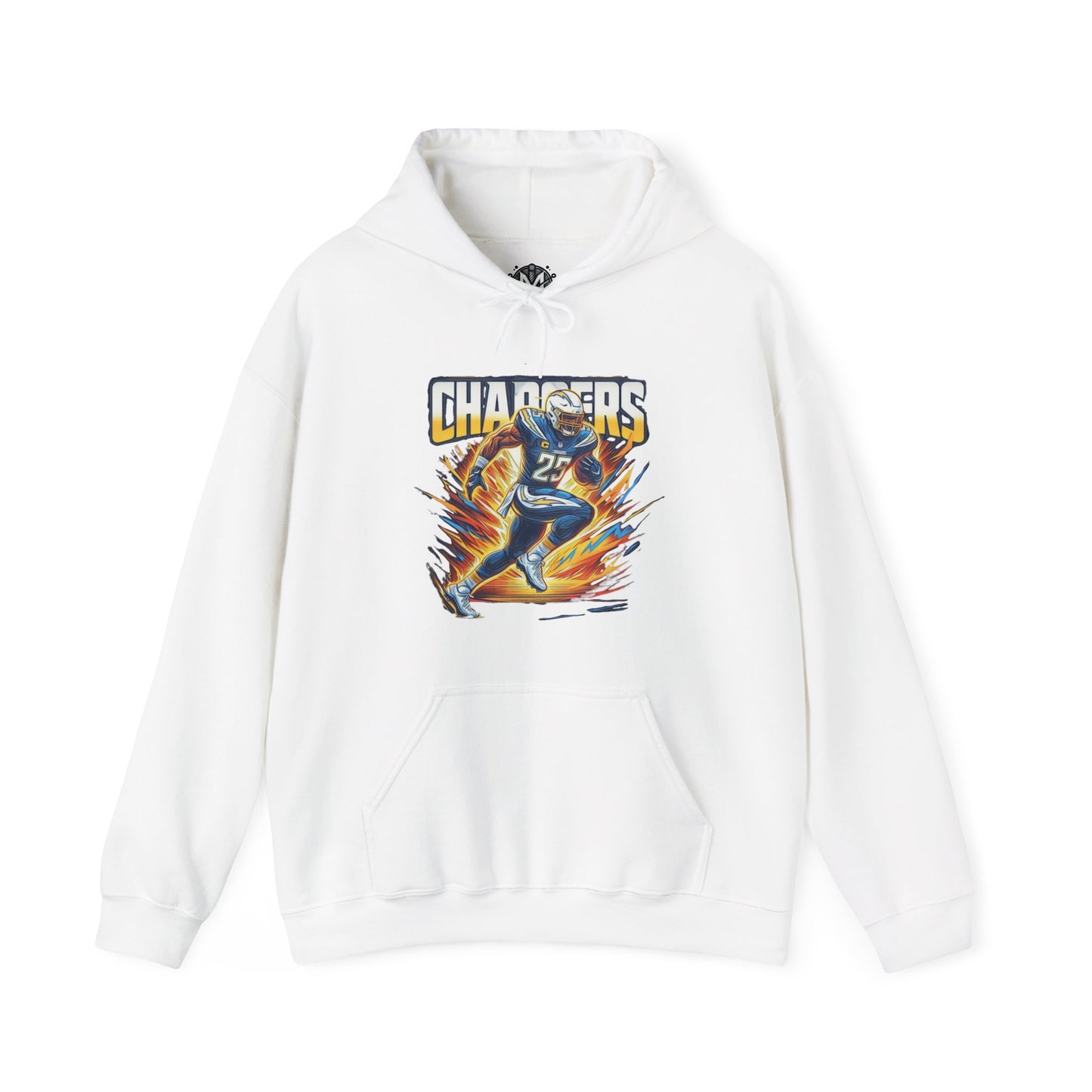 LA Chargers Mens American Football Graphic Hoodie
