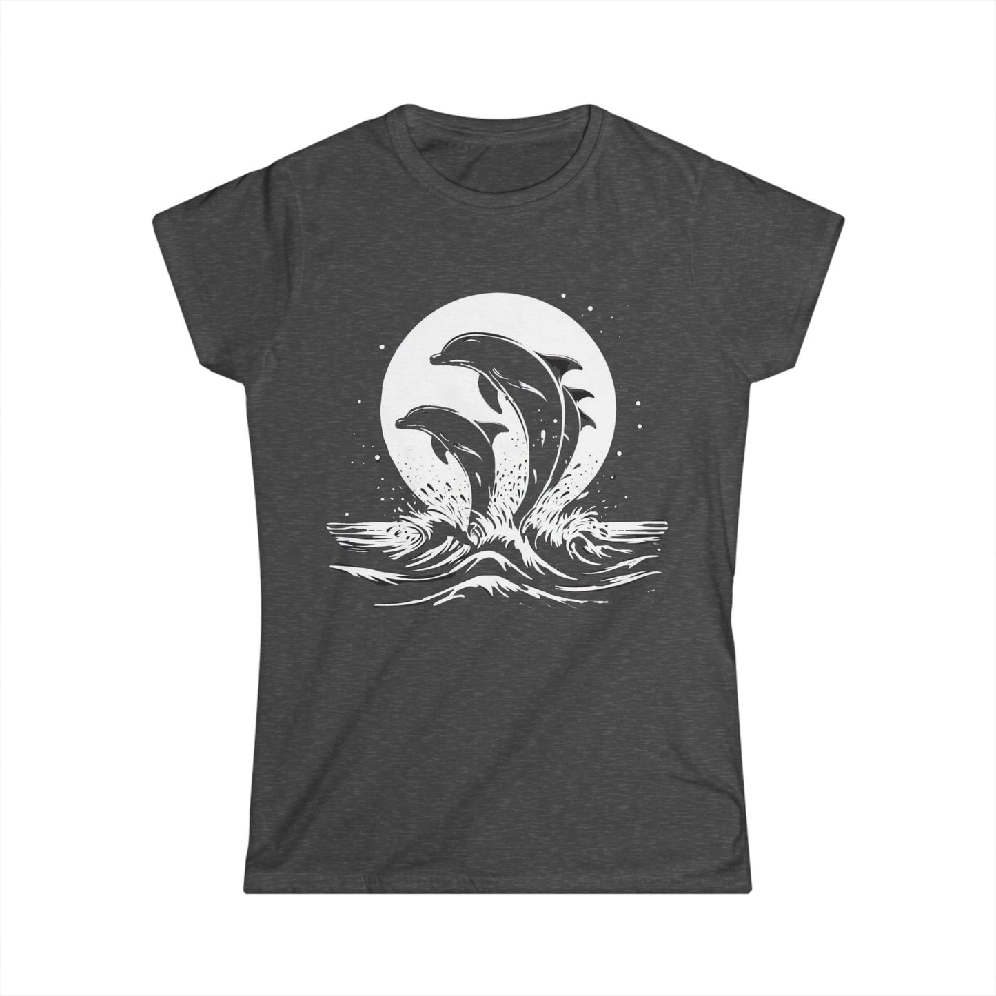 Dolphin Moon Women’s Graphic Tee