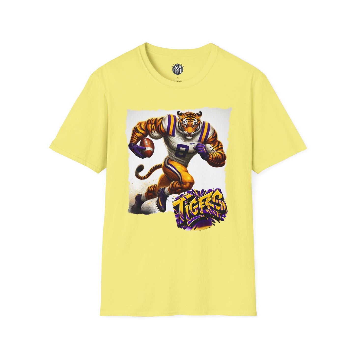 LSU Tigers Mens College Football Graphic Tee