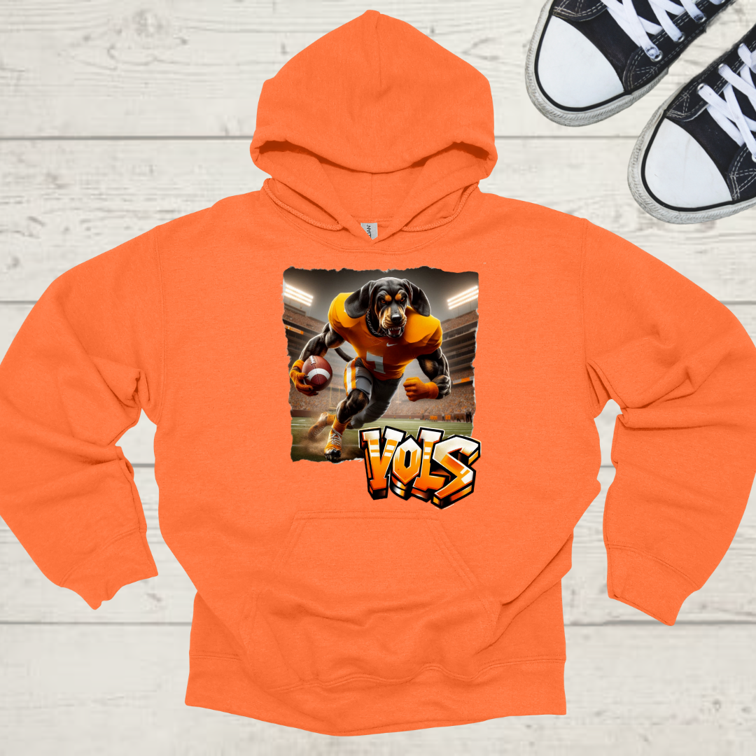 Tennessee Vols Mens College Football Graphic Hoodie