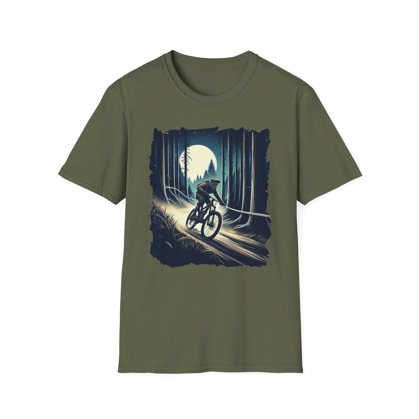 Moonlit Trail Ride Men's Graphic Tee