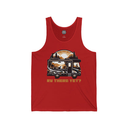 RV There Yet? Mens RV Road Trip Adventure Graphic Tank