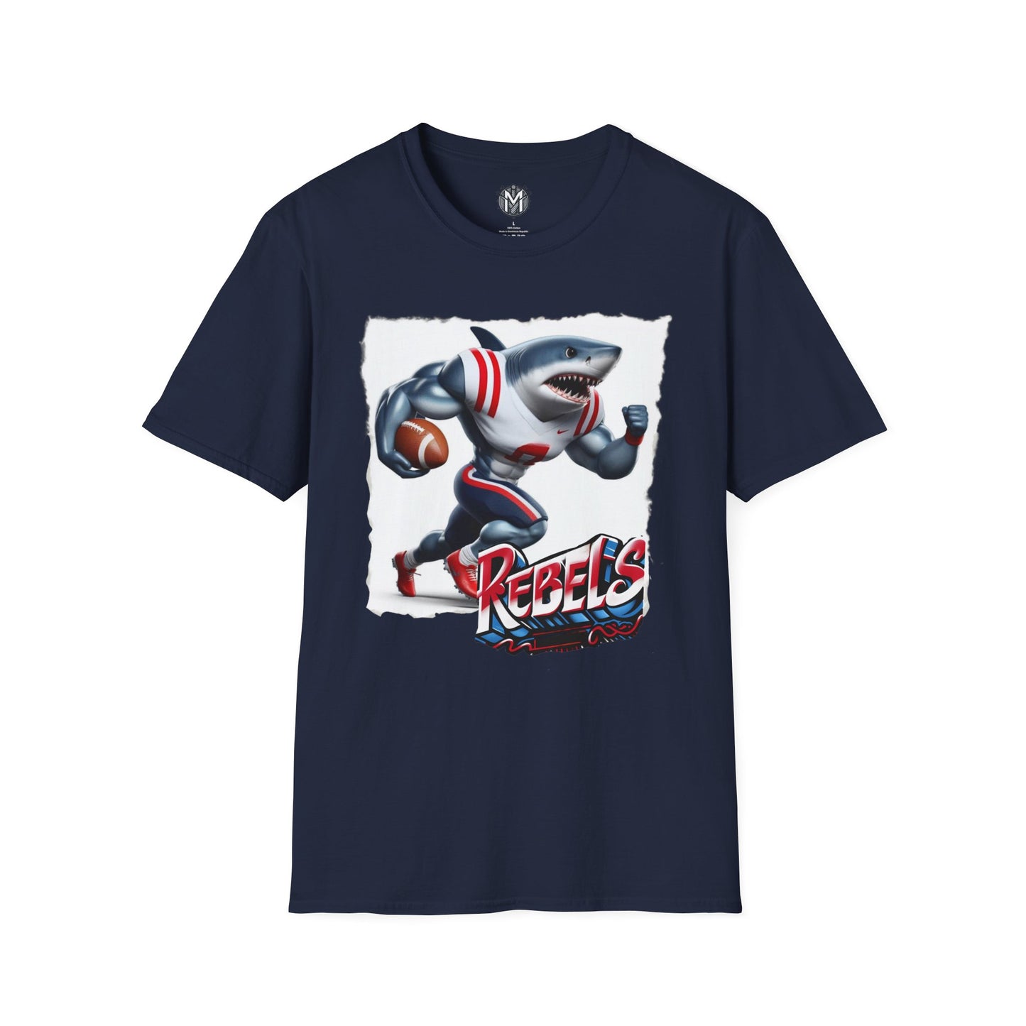 Ole Miss Rebels Mens College Football Graphic Tee