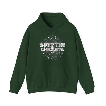 Spitting Chiclets Unisex Hockey Graphic Hoodie