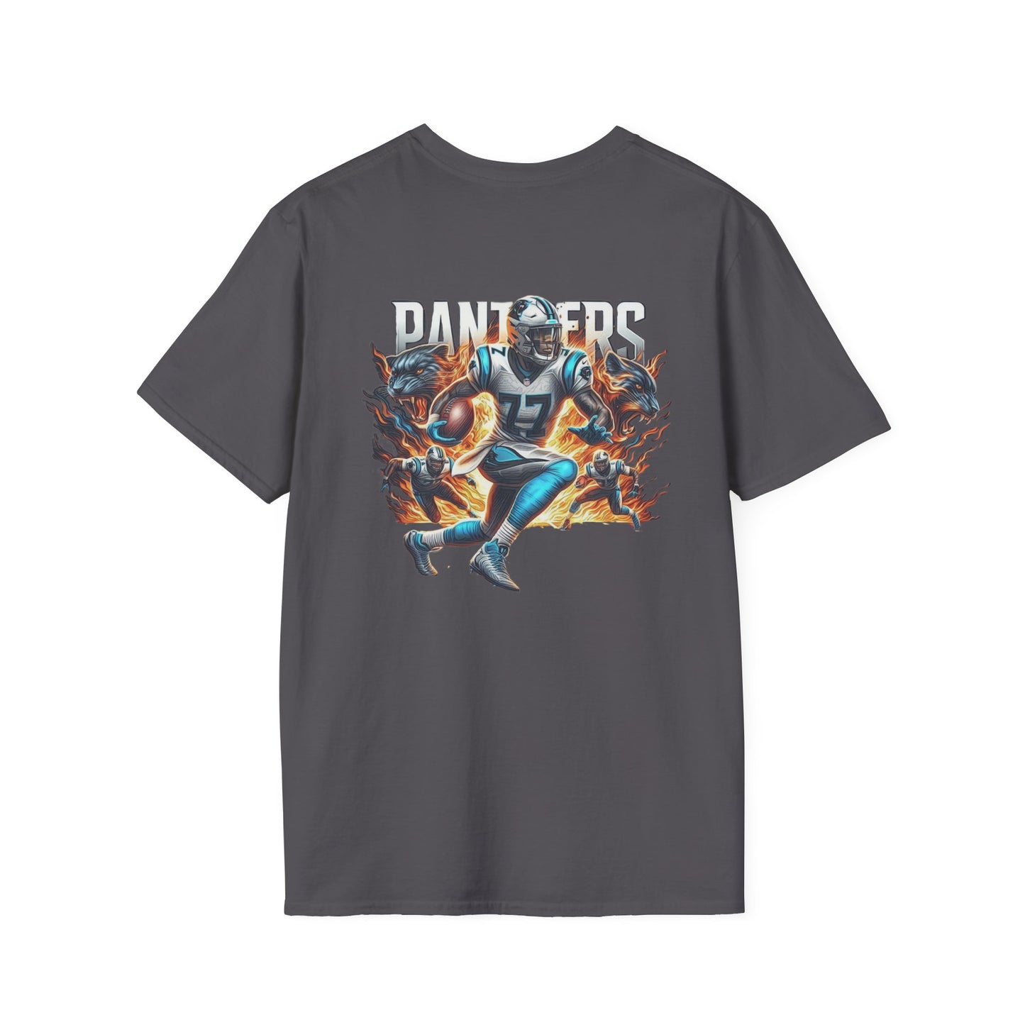 Carolina Panthers Mens American Football Graphic Tee