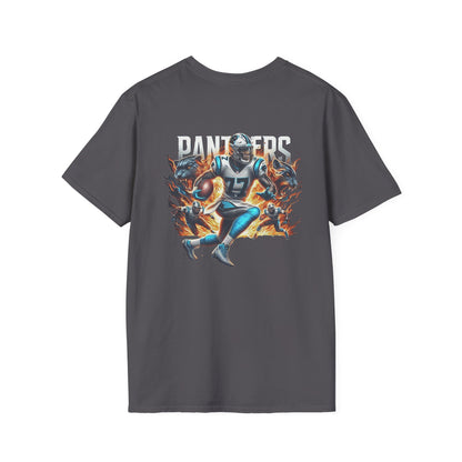 Carolina Panthers Mens American Football Graphic Tee