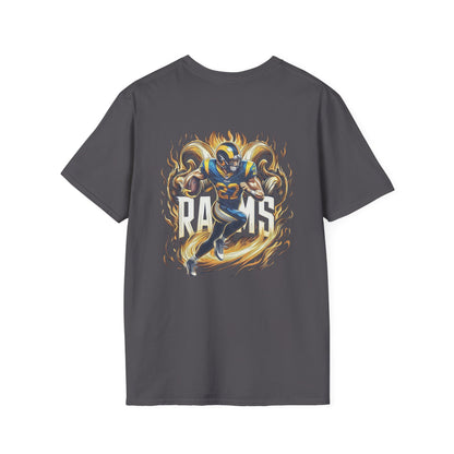 LA Rams Mens American Football Graphic Tee