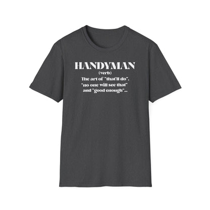 Handyman Humor Mens DIY Graphic Tee