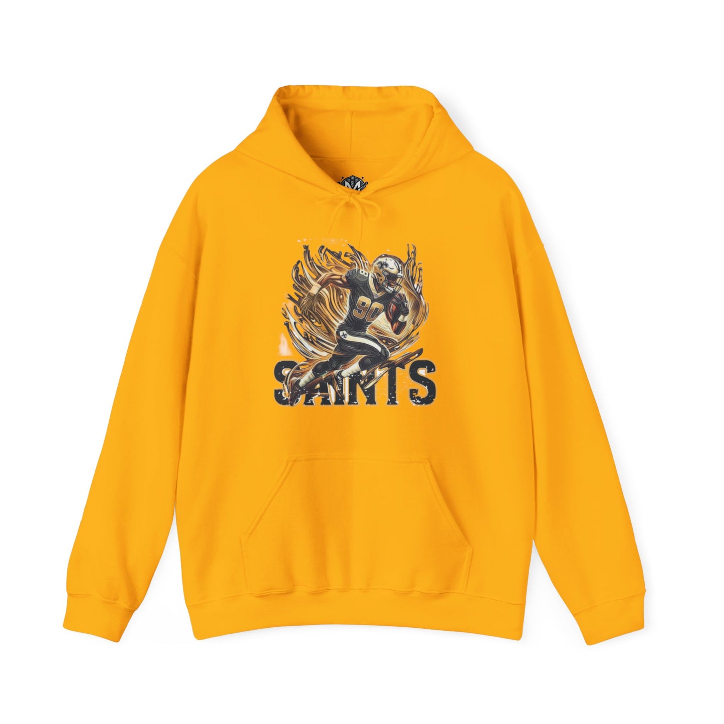 New Orleans Saints Mens American Football Graphic Hoodie