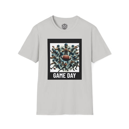 Abstract Game Day Mens American Football Graphic Tee