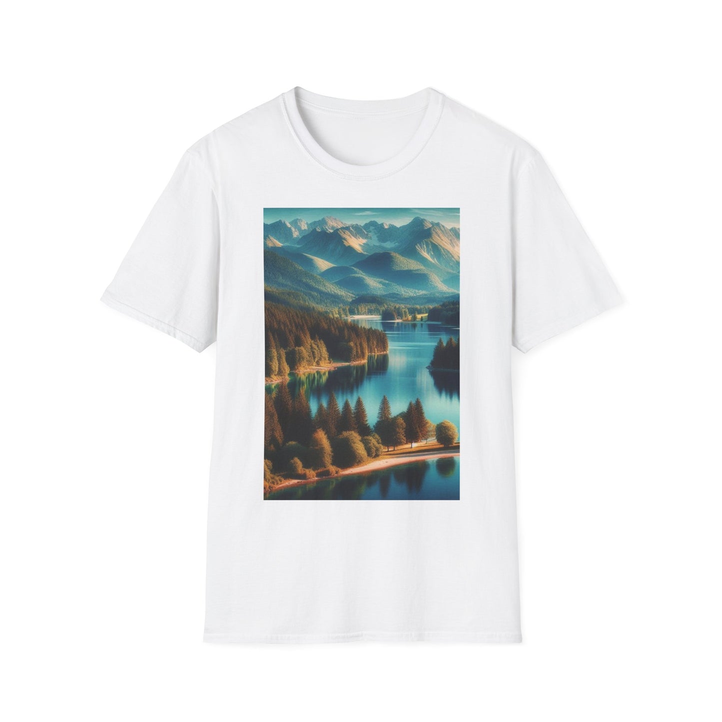 Mens Camping Outdoor Adventure Graphic Tee