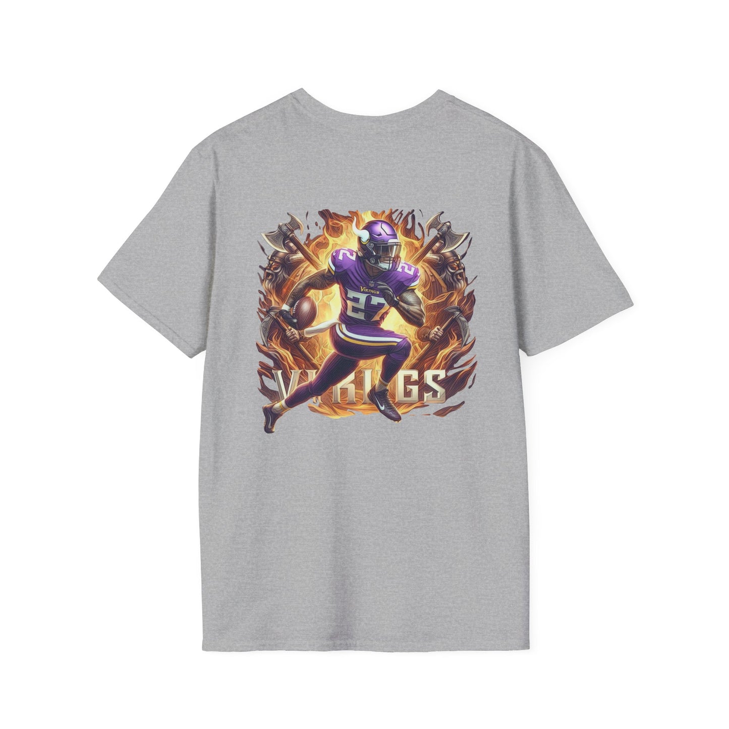 Minnesota Vikings Mens American Football Graphic Tee