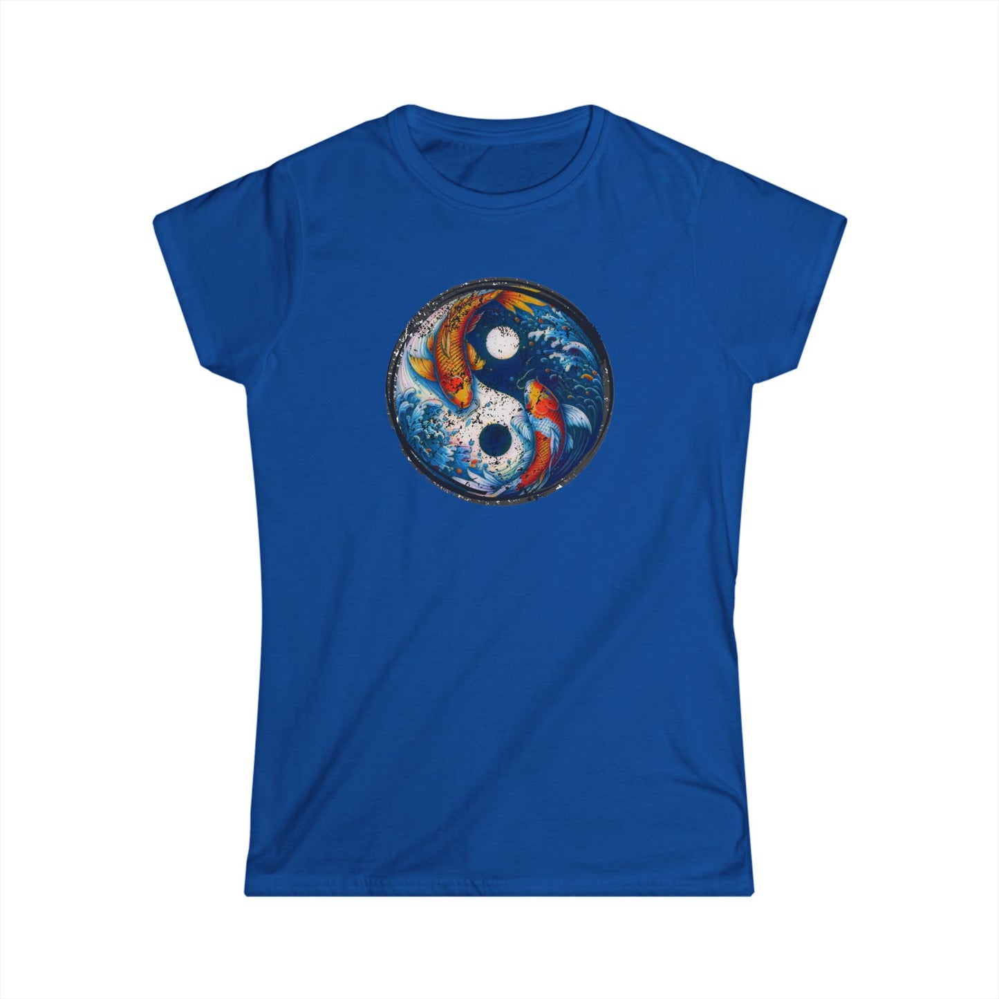Yin-Yang Koi Carp Women's Graphic Tee