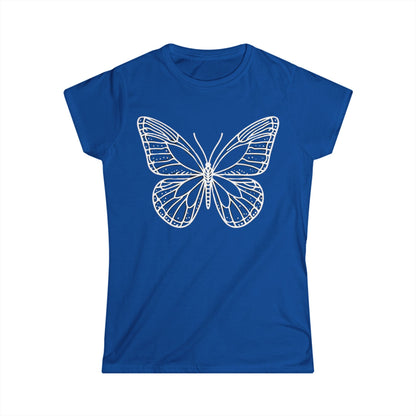 Butterfly Nature-Inspired Women’s Graphic Tee
